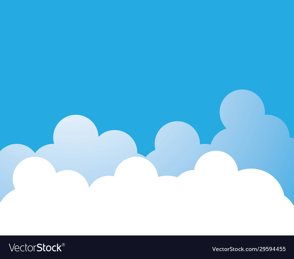 Cloud icon design Royalty Free Vector Image - VectorStock