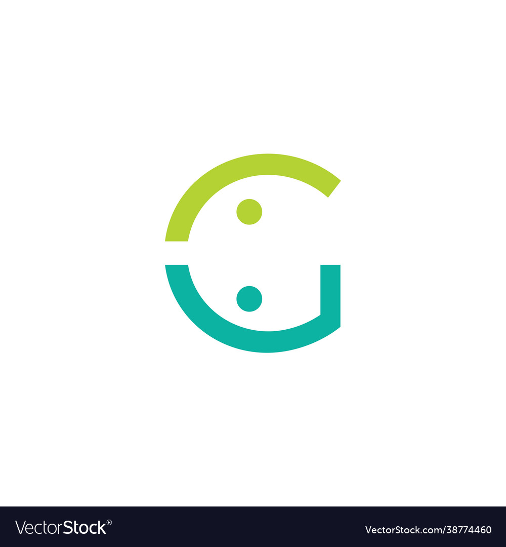 G letter people team family together human logo Vector Image