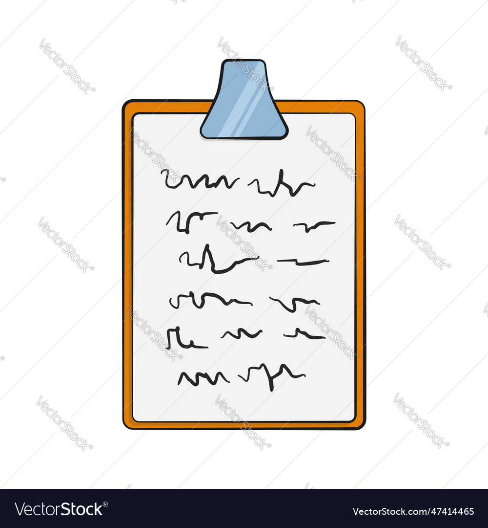Clipboard with text Royalty Free Vector Image - VectorStock