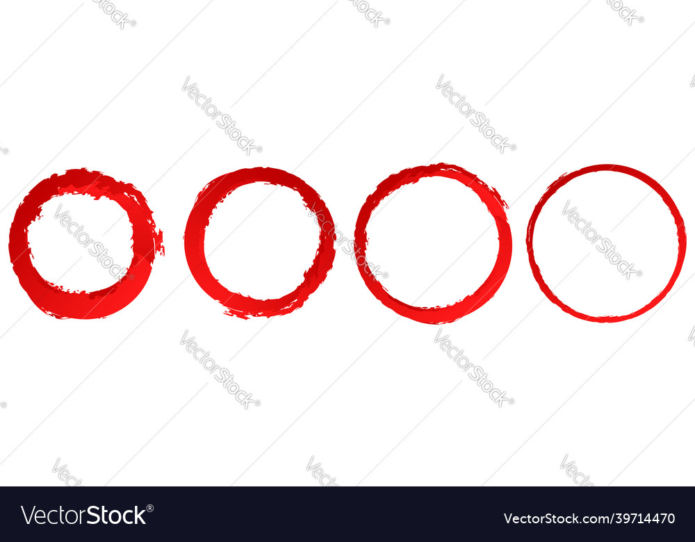 Grungy textured circle element shape circular