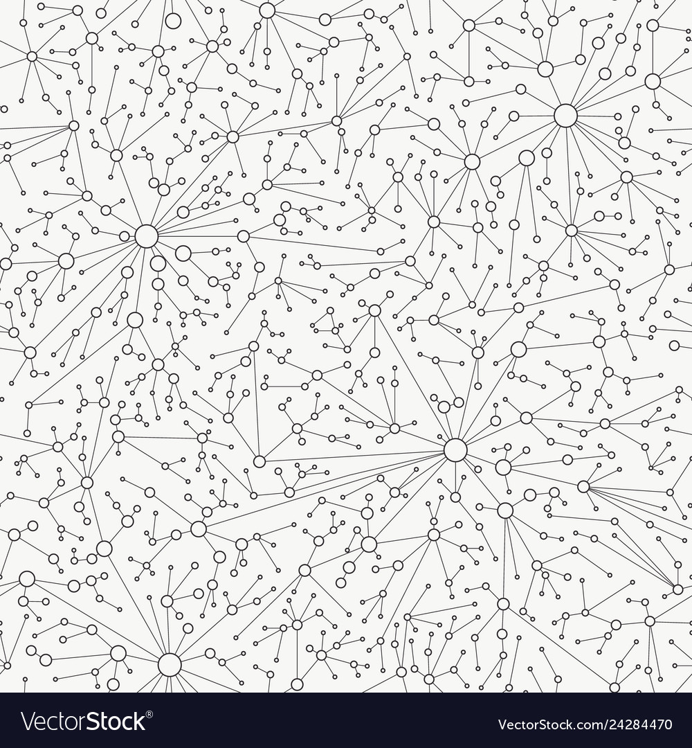 Monochrome seamless pattern