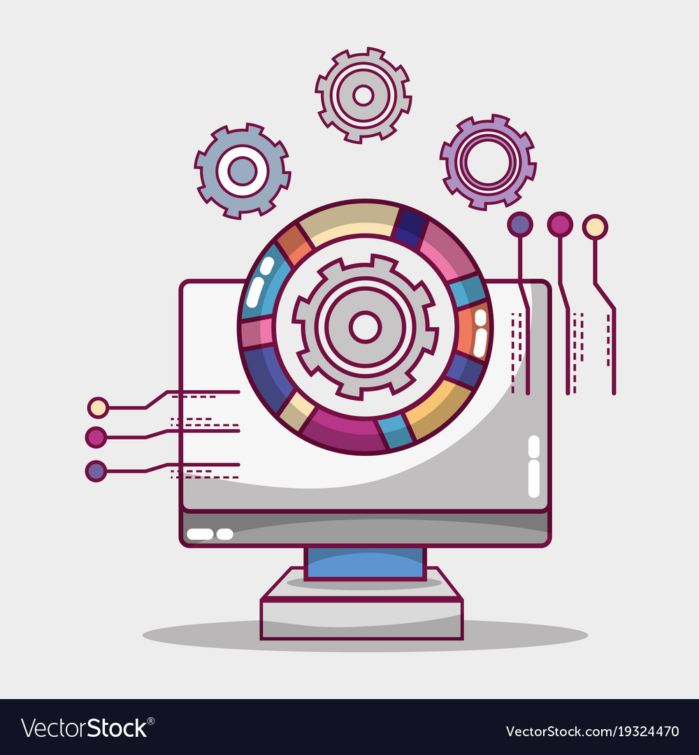 Technology data center server connection