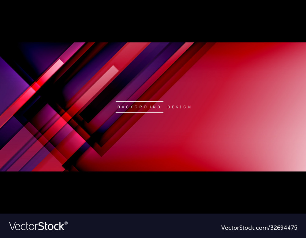 Dynamic lines on fluid color gradient trendy vector image Dynamic lines on fluid color gradient trendy