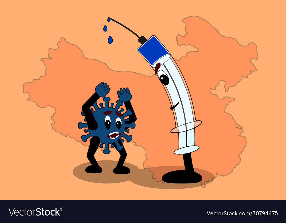 Vaccination against coronavirus Royalty Free Vector Image