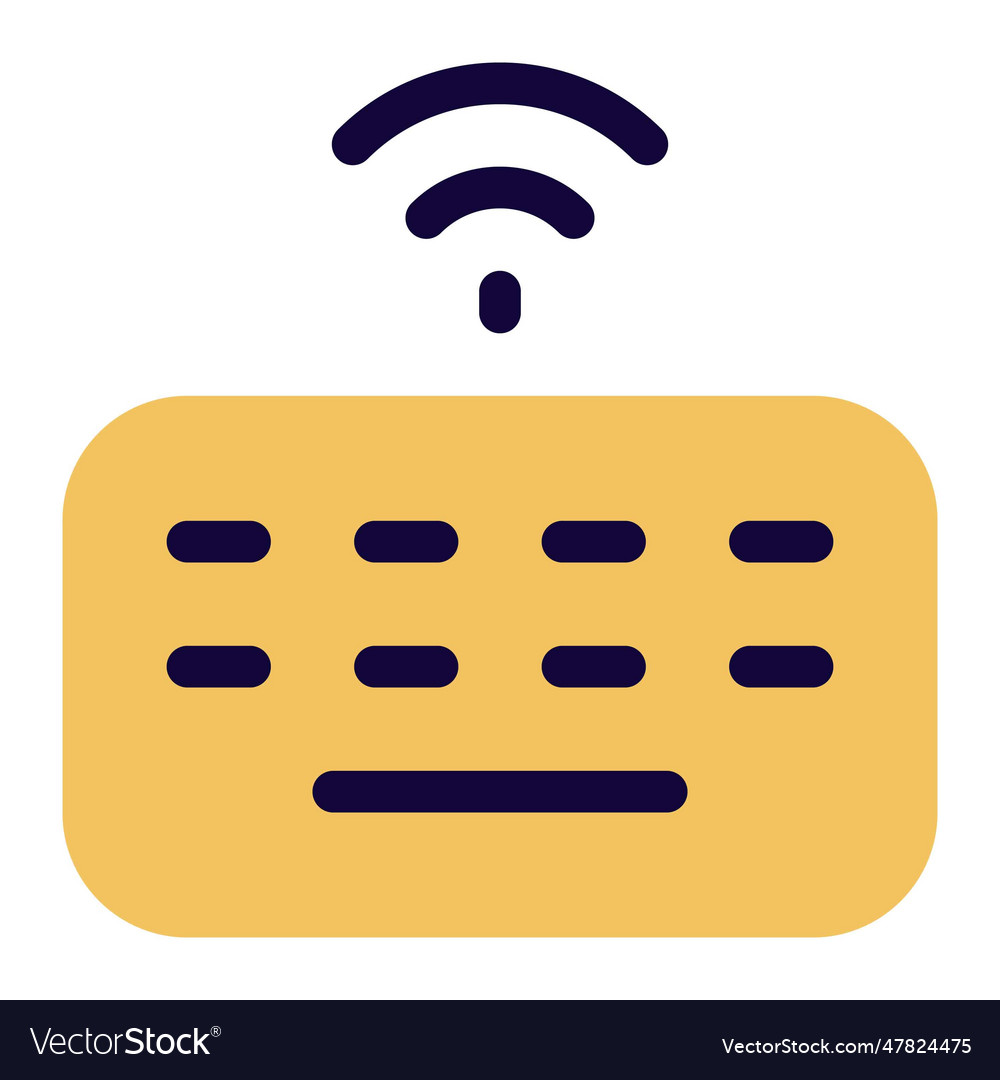 Wireless keyboard an input device