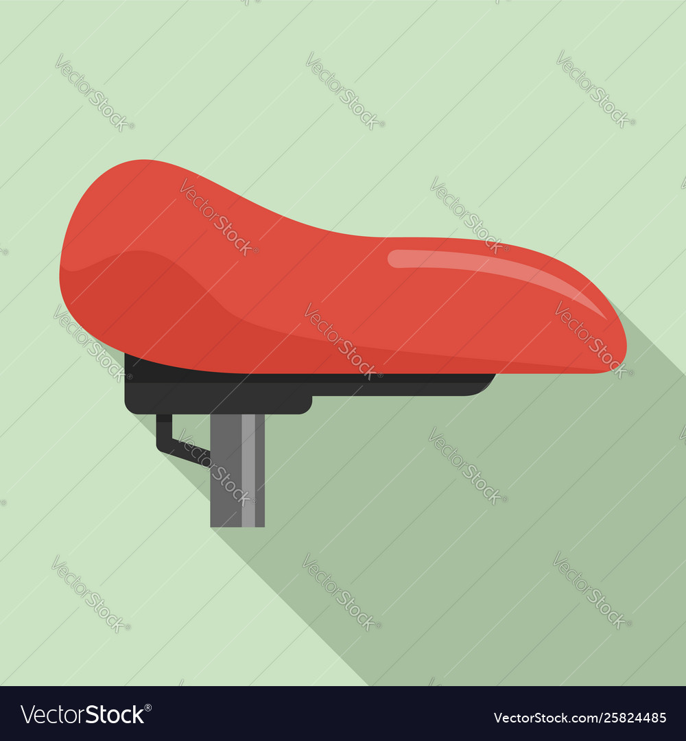 flat bike seat