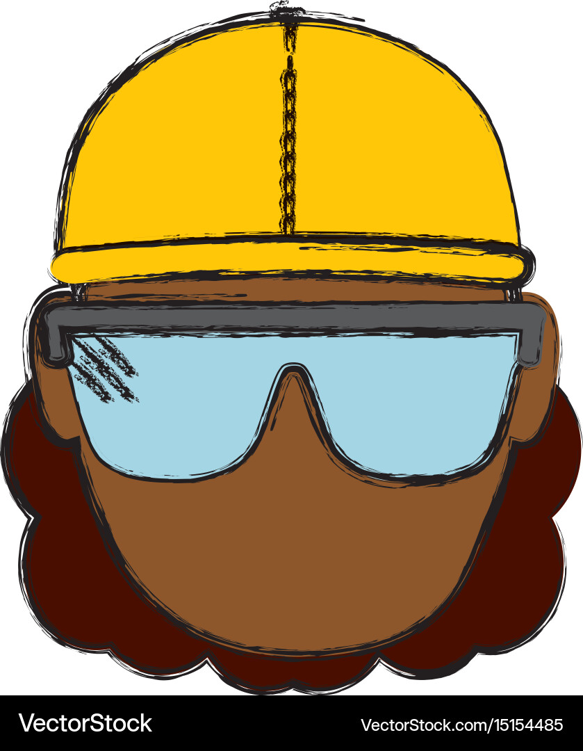 Construction worker icon Royalty Free Vector Image