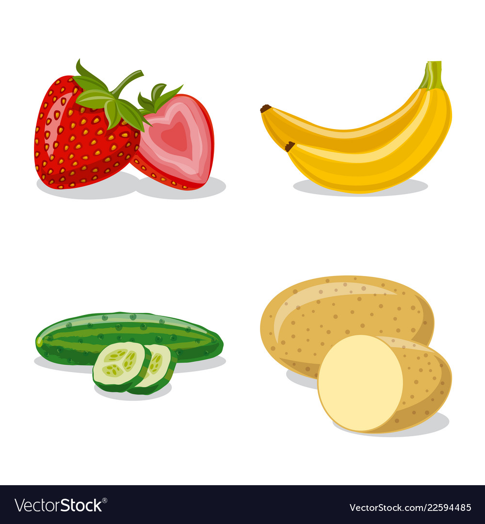 Vegetable and fruit symbol