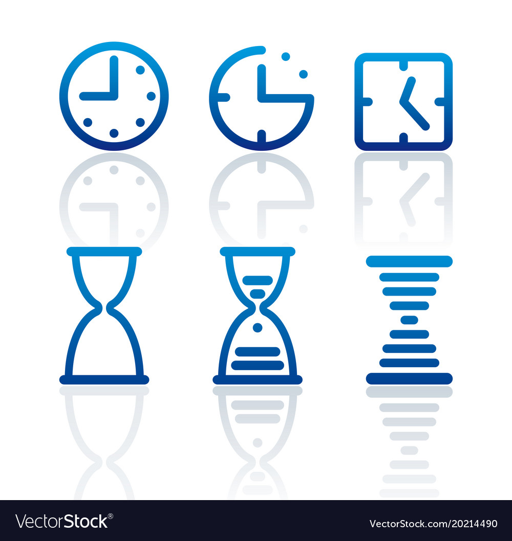 Clock Royalty Free Vector Image - VectorStock