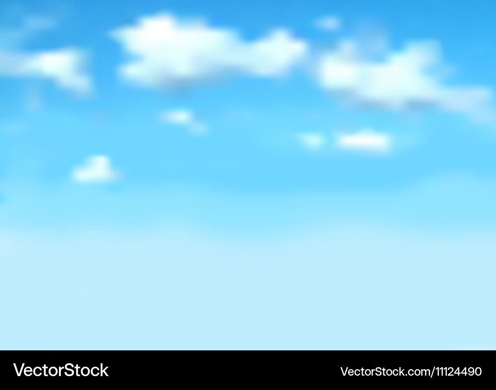 Cloudy sky Royalty Free Vector Image - VectorStock