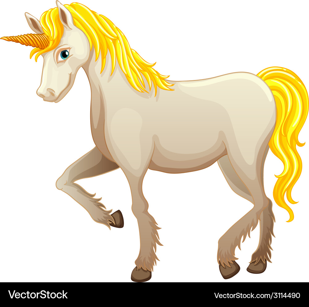Unicorn Royalty Free Vector Image Vectorstock
