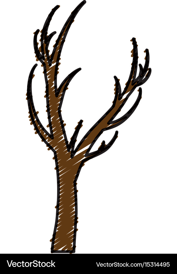 Dry tree icon Royalty Free Vector Image - VectorStock
