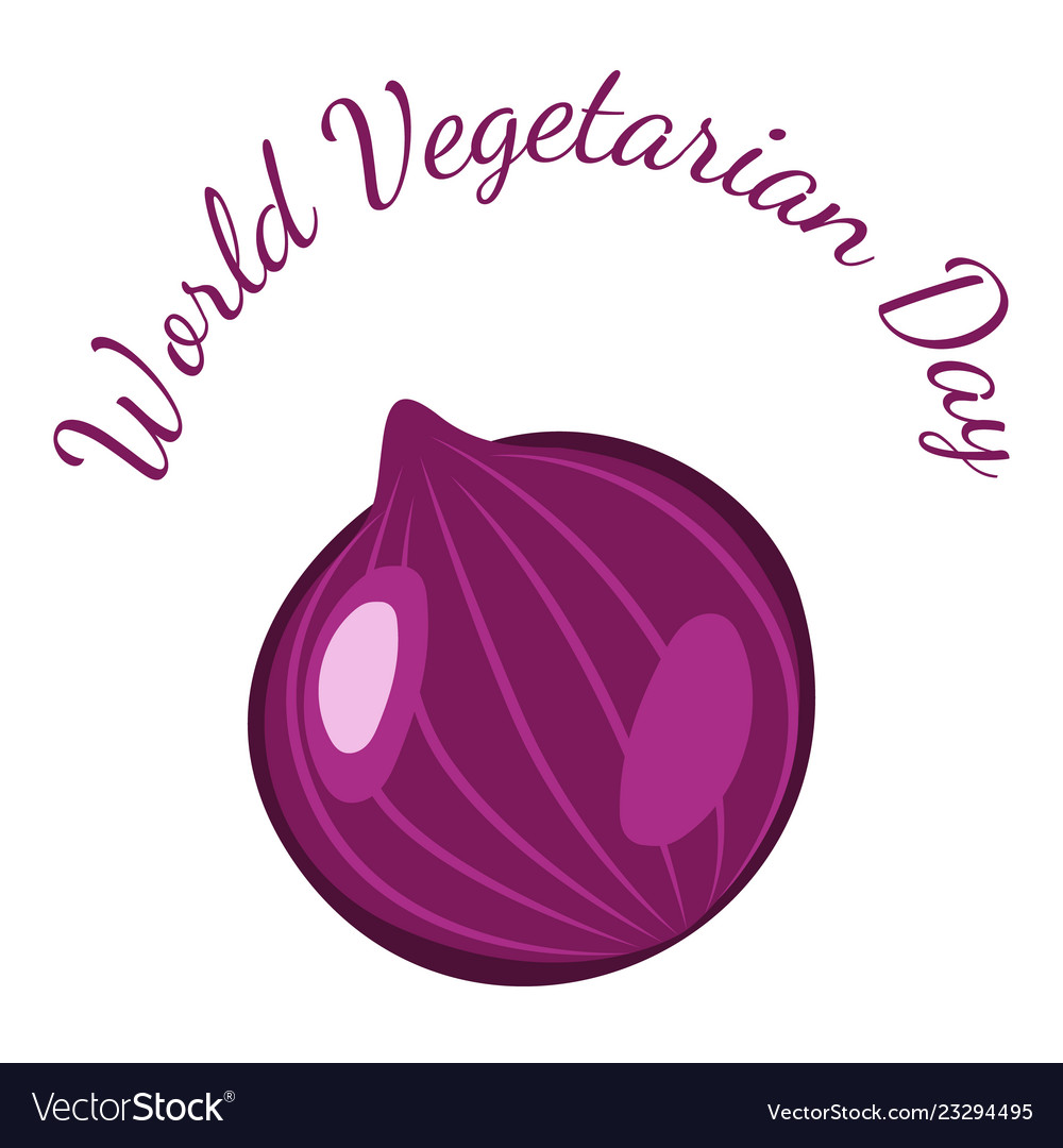 World vegetarian day vegetables - onion