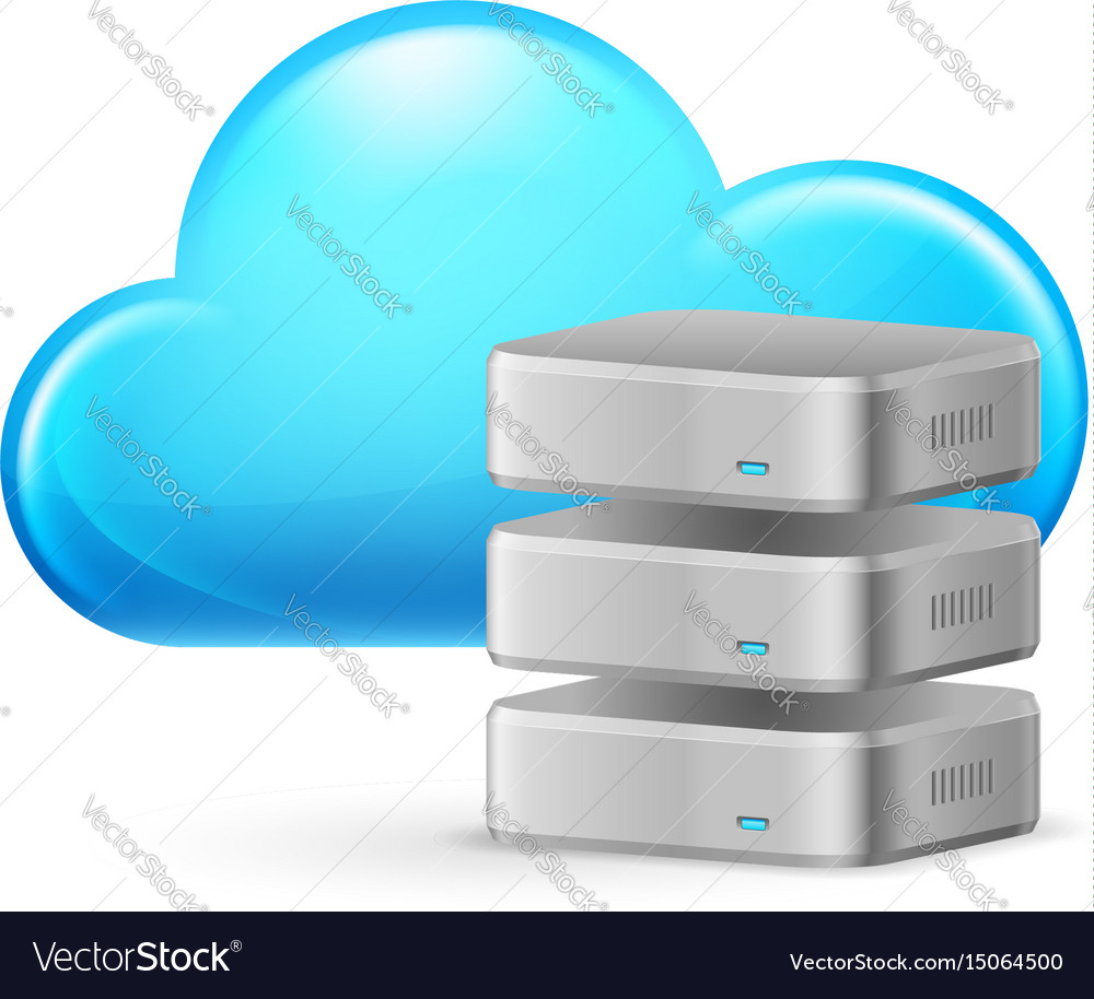 Cloud computing and remote database on white