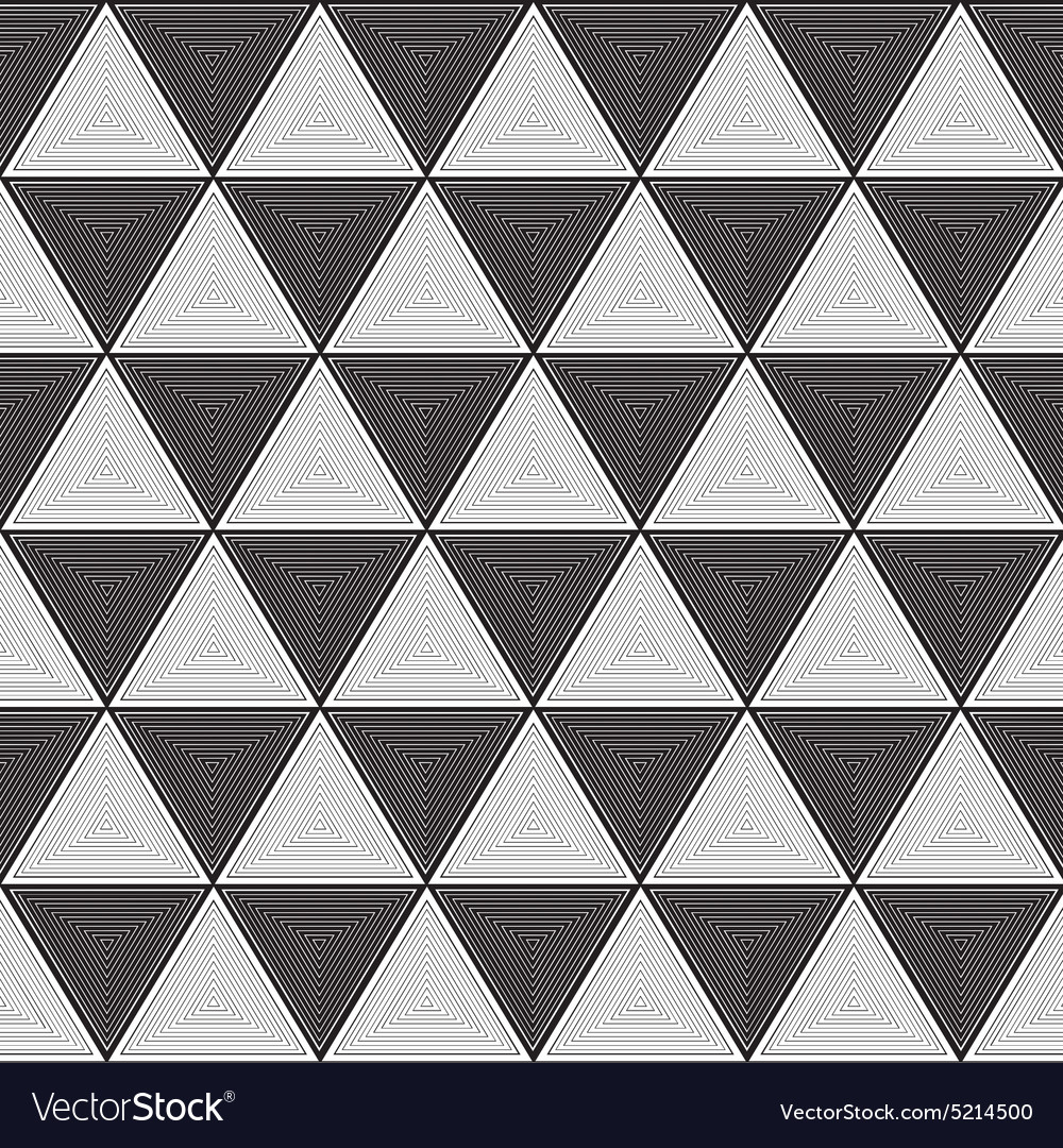 Triangle pattern background