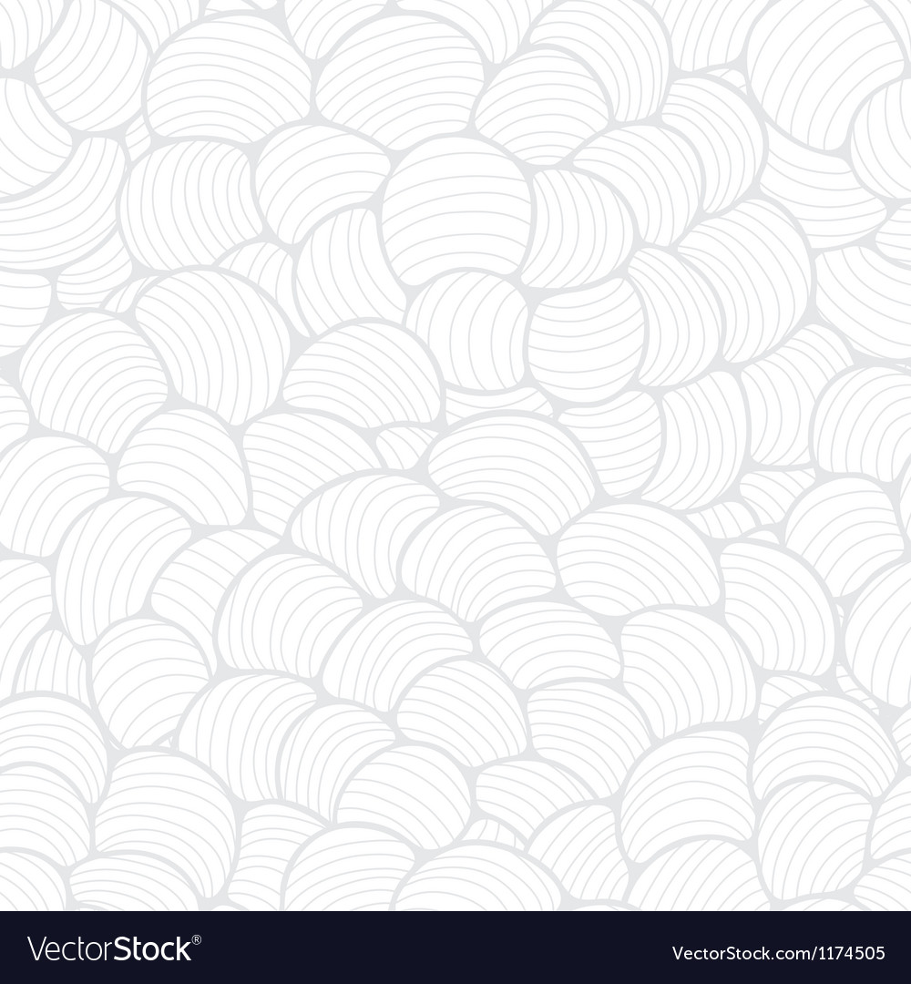 Seamless abstract wave hand-drawn pattern