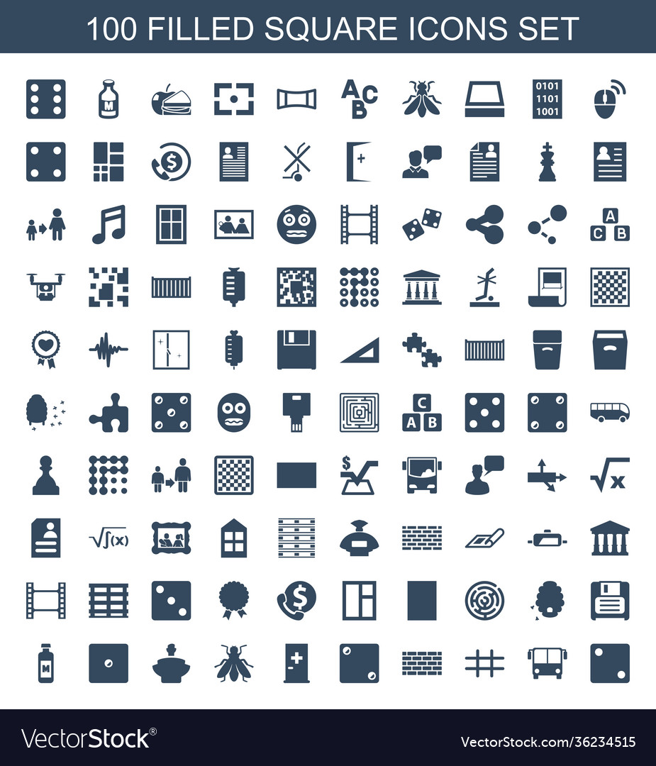 Quadratische Icons