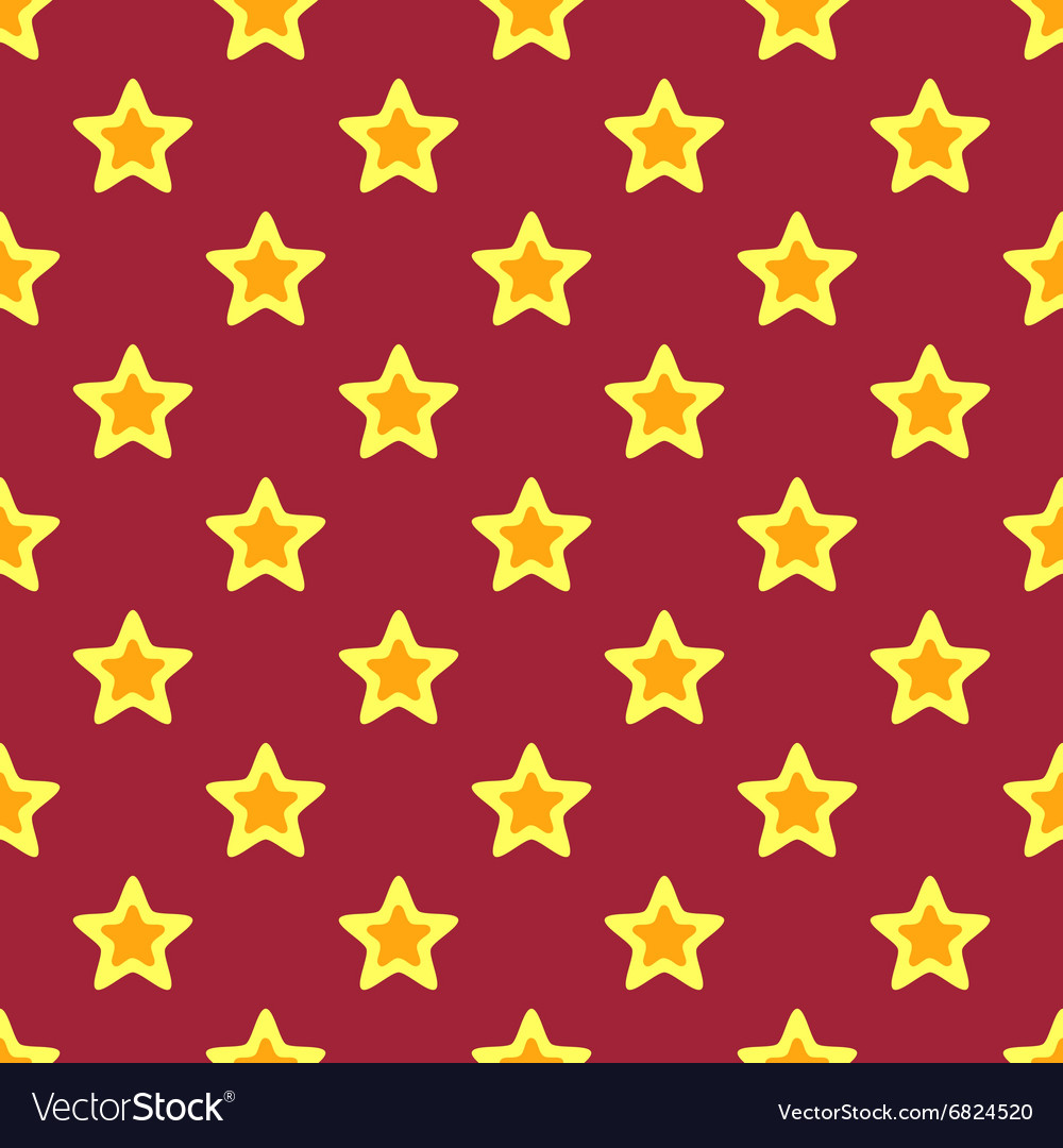 Retro christmas texture with stars Royalty Free Vector Image