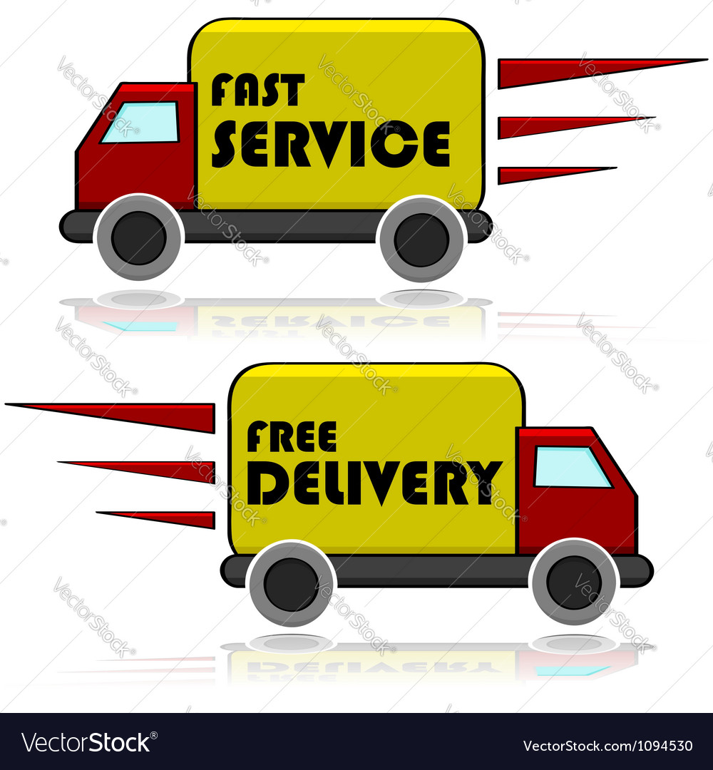 Delivery service Royalty Free Vector Image - VectorStock