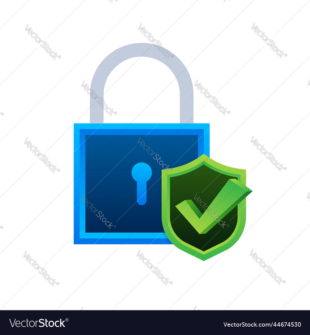 Privacy policy data protection cyber security Vector Image