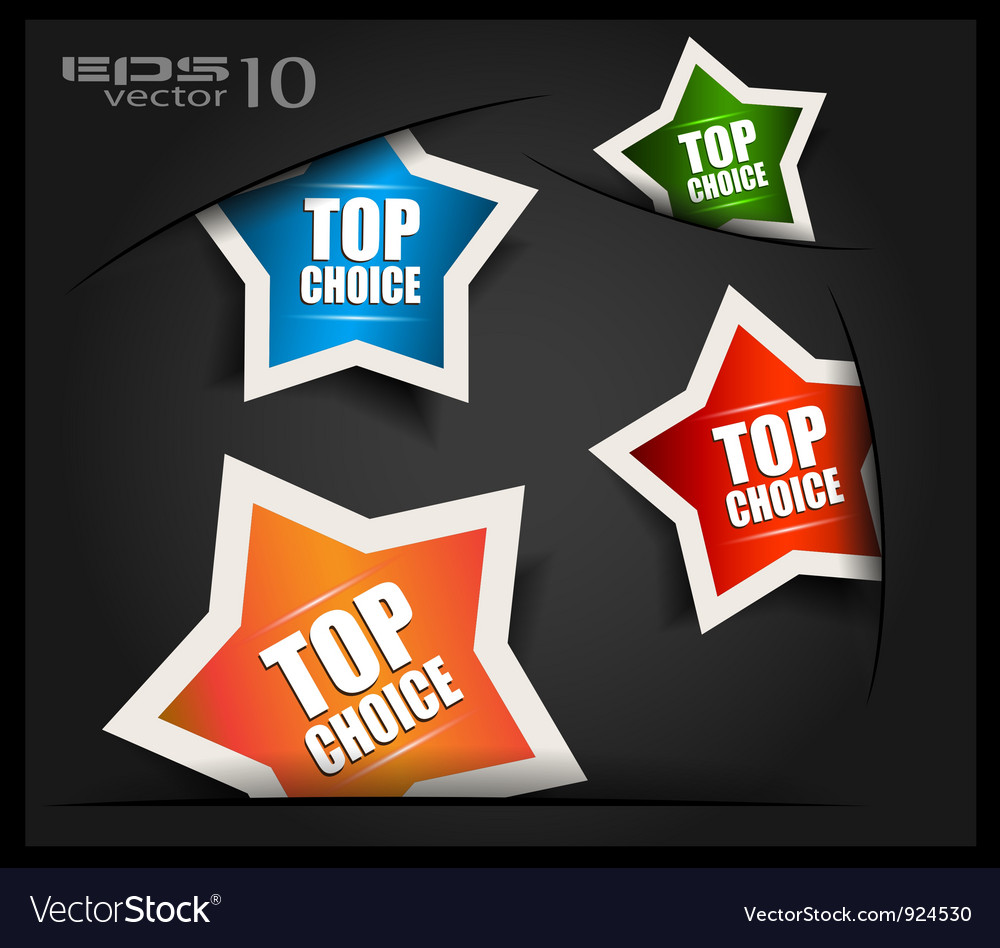 Top choice labels