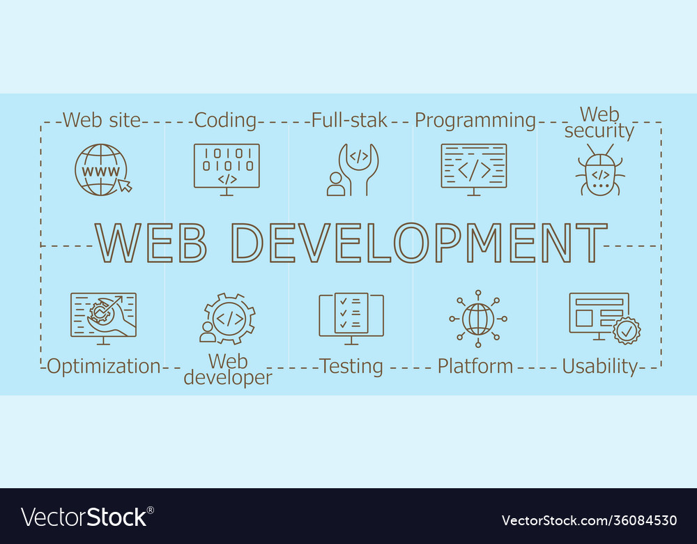 Web Development Icons - Full Stack
