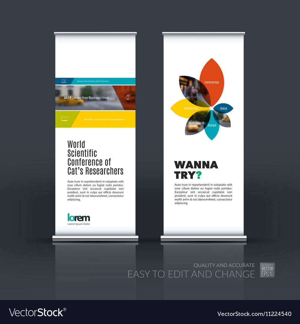 Roll Up Banner Design Ideas