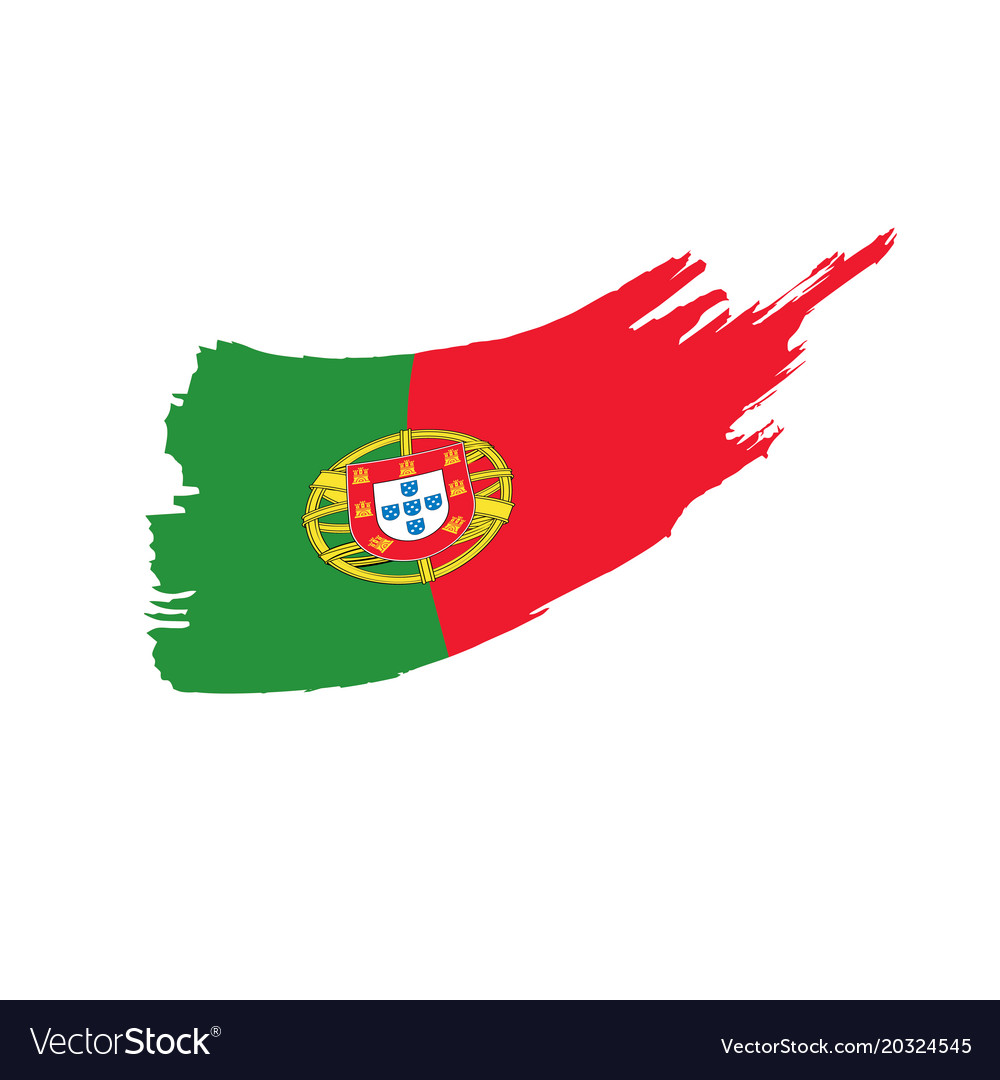 Portugal Flag Royalty Free Vector Image Vectorstock