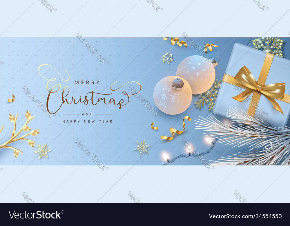 Festive Christmas & New Year Banner