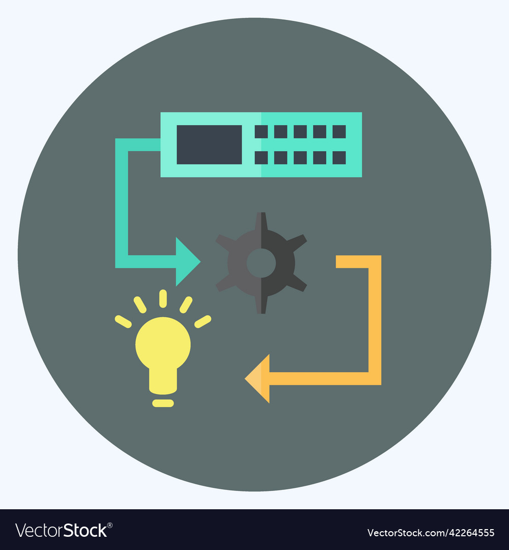 Icon Machine Learning passend für Datenanalysen