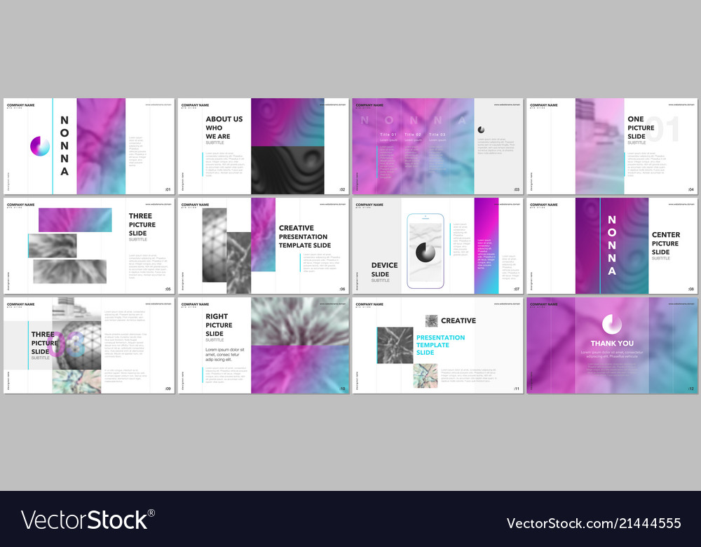 minimal presentations design portfolio royalty free vector