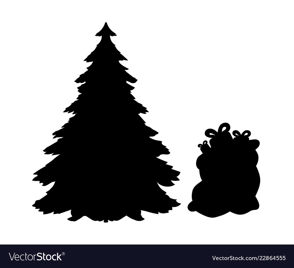 Christmas Tree Silhouette Svg Files