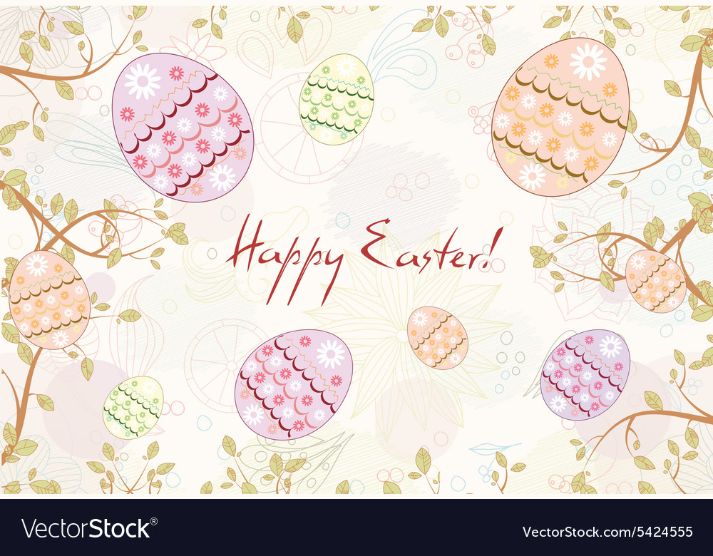 Spring background Royalty Free Vector Image - VectorStock