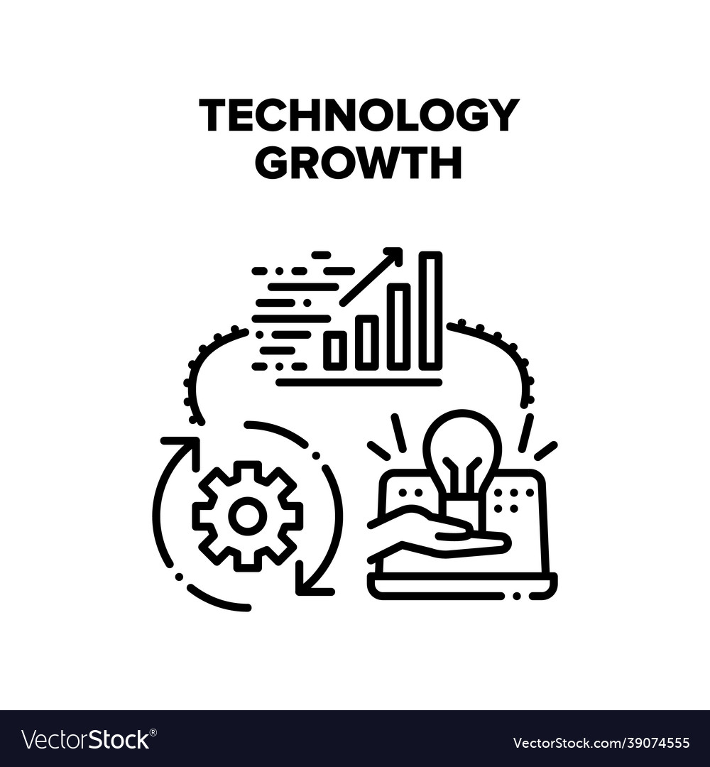 Technology growth concept