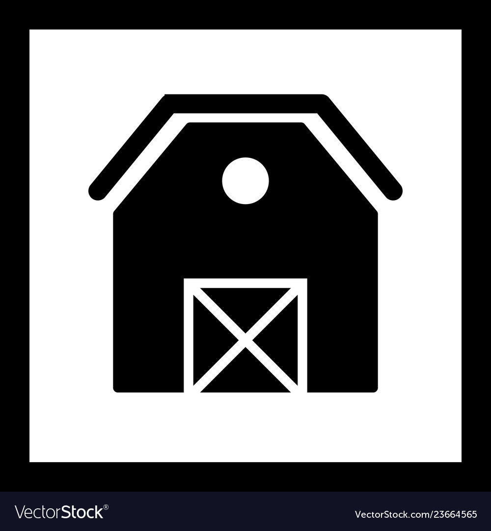 Barn icon Royalty Free Vector Image - VectorStock