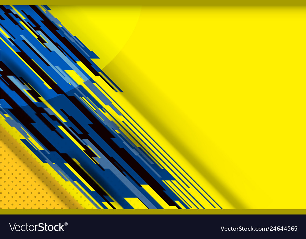 Metal Yellow Background Royalty Free Vector Image