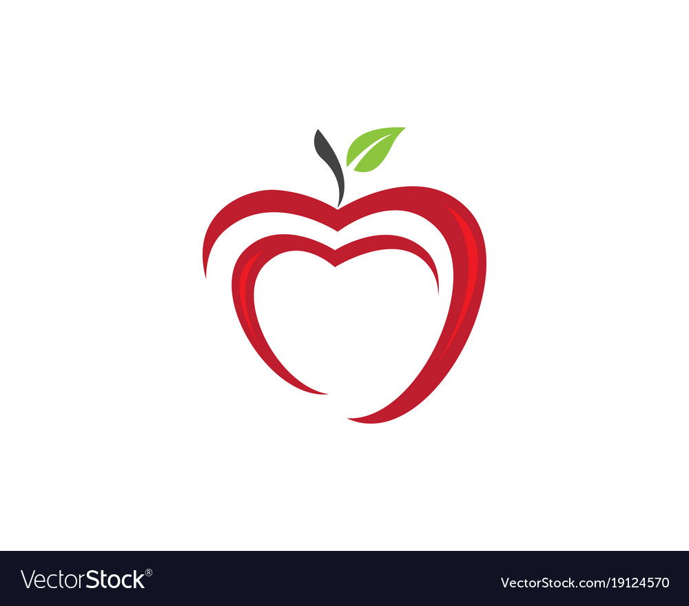 Apple design icon Royalty Free Vector Image - VectorStock