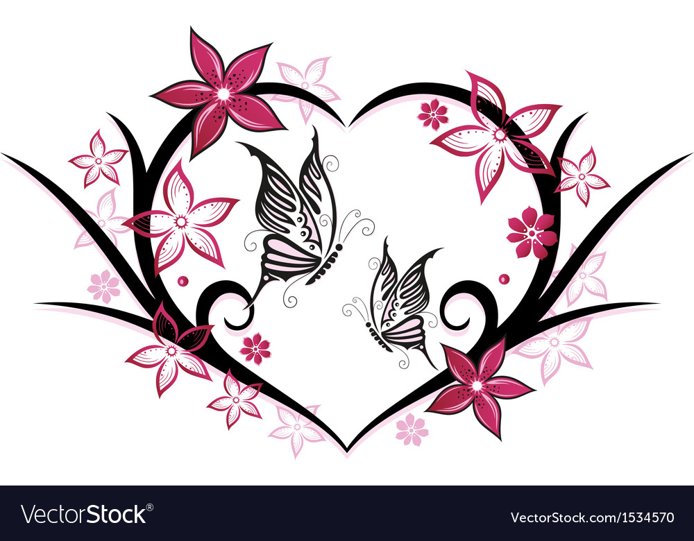 Floral elements wedding Royalty Free Vector Image