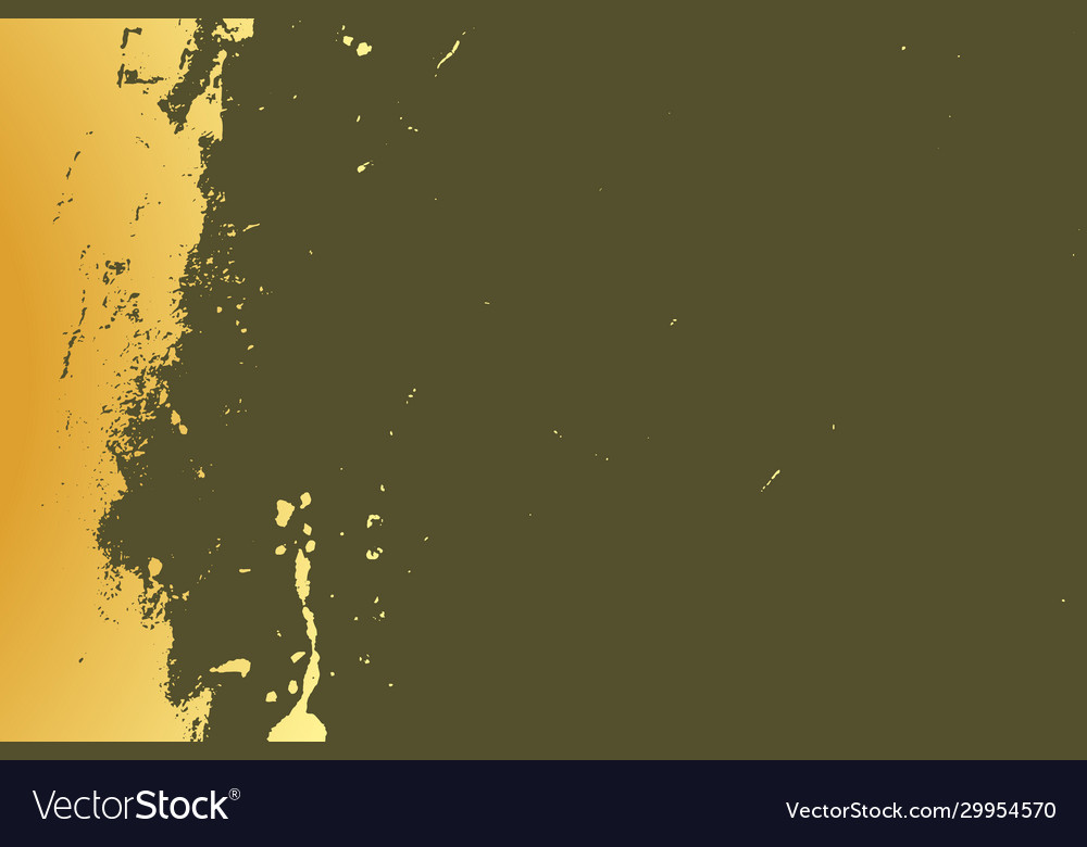 Gold patina texture Royalty Free Vector Image - VectorStock