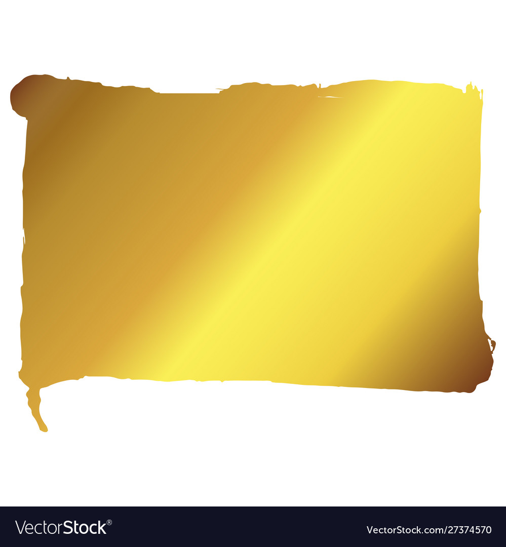 Golden art frame decoration border Royalty Free Vector Image