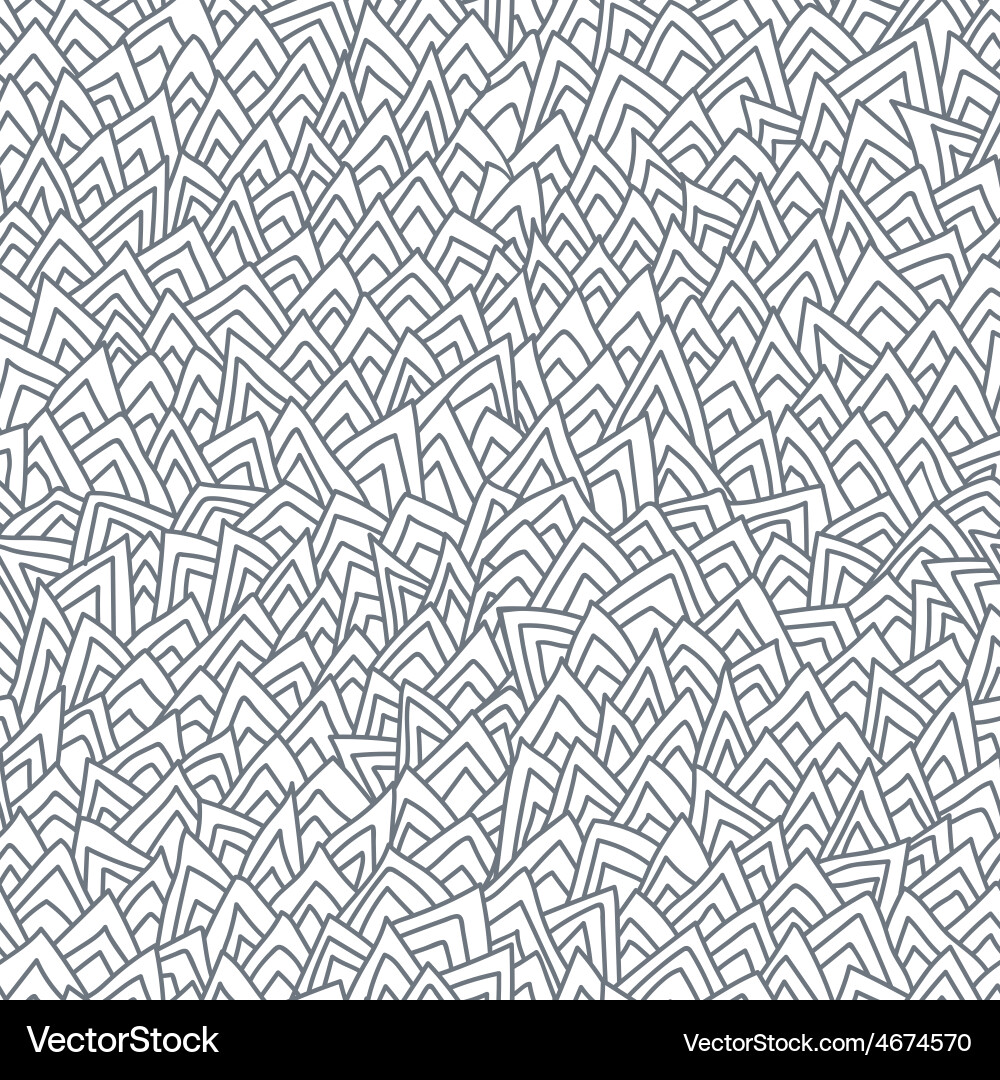 Hand drawn geometric seamless pattern Royalty Free Vector