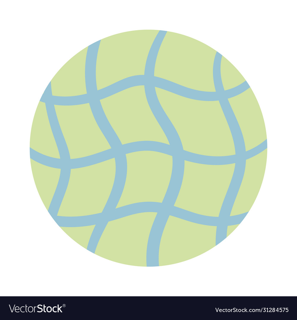 Net organic pattern block style vector image Net organic pattern block style