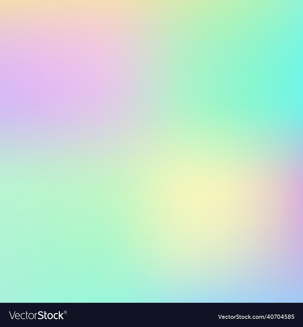 Rainbow unicorn background gradient backdrop Vector Image