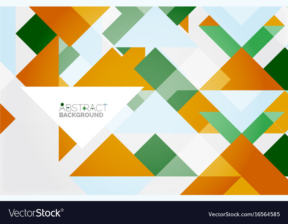 Triangle pattern design background