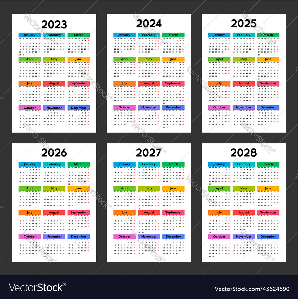 Calendar Week Dates 2025 2026