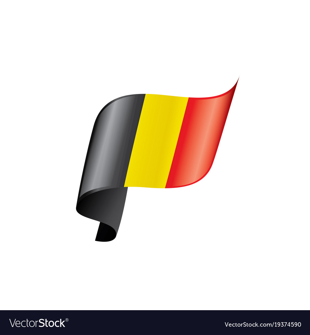 Flag of belgium Royalty Free Vector Image - VectorStock