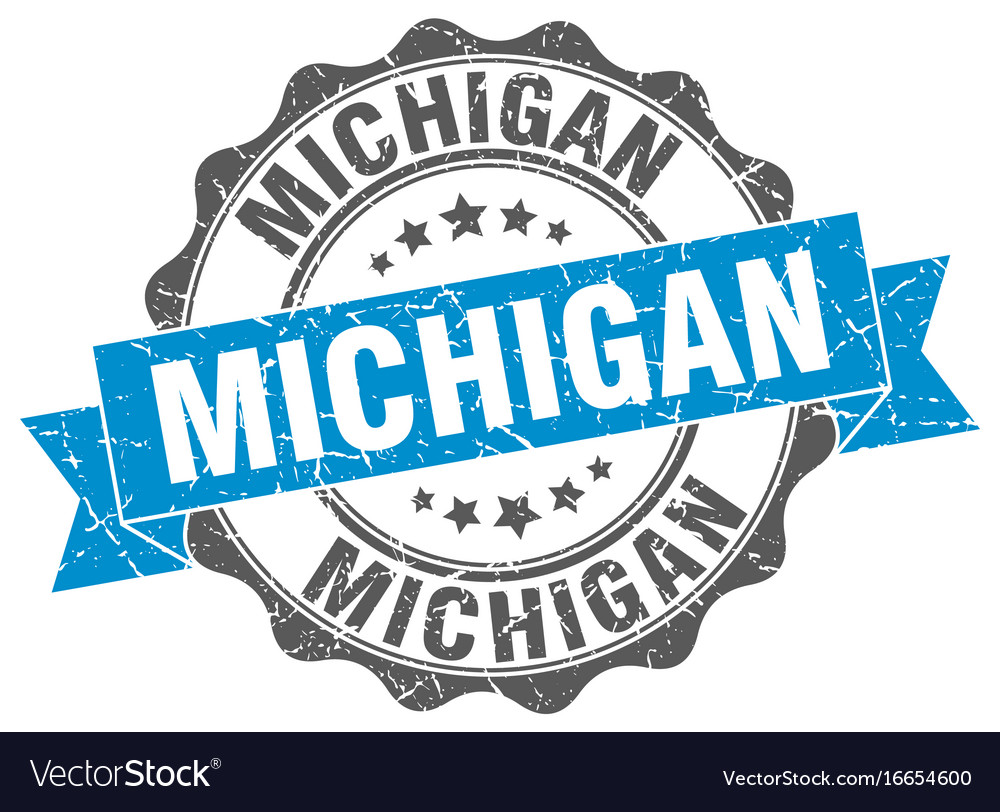 Michigan round ribbon seal