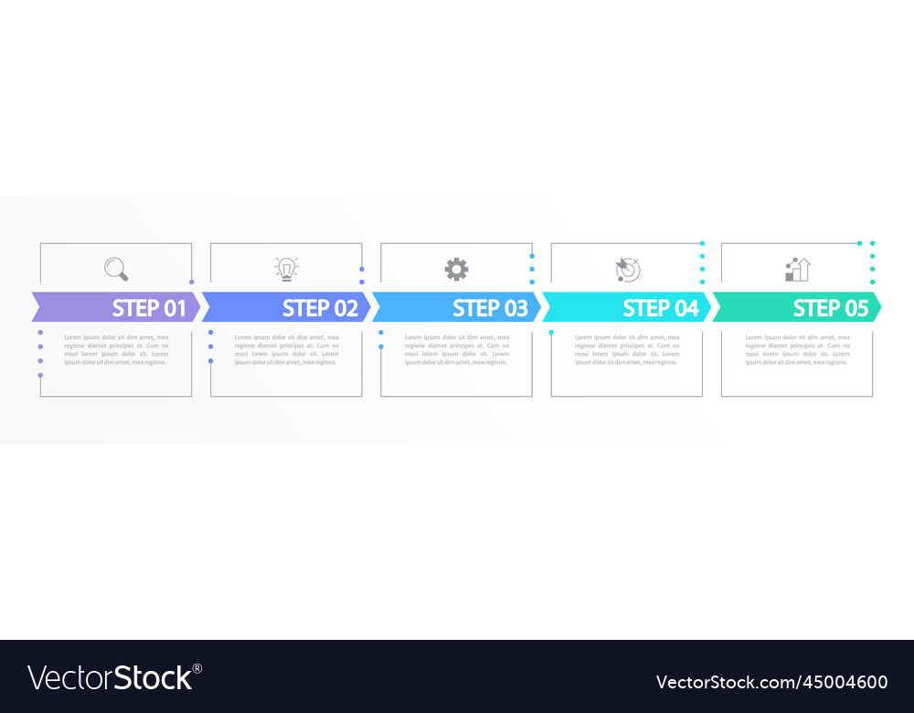 Neue Produktentwicklung Infografikkarte Design