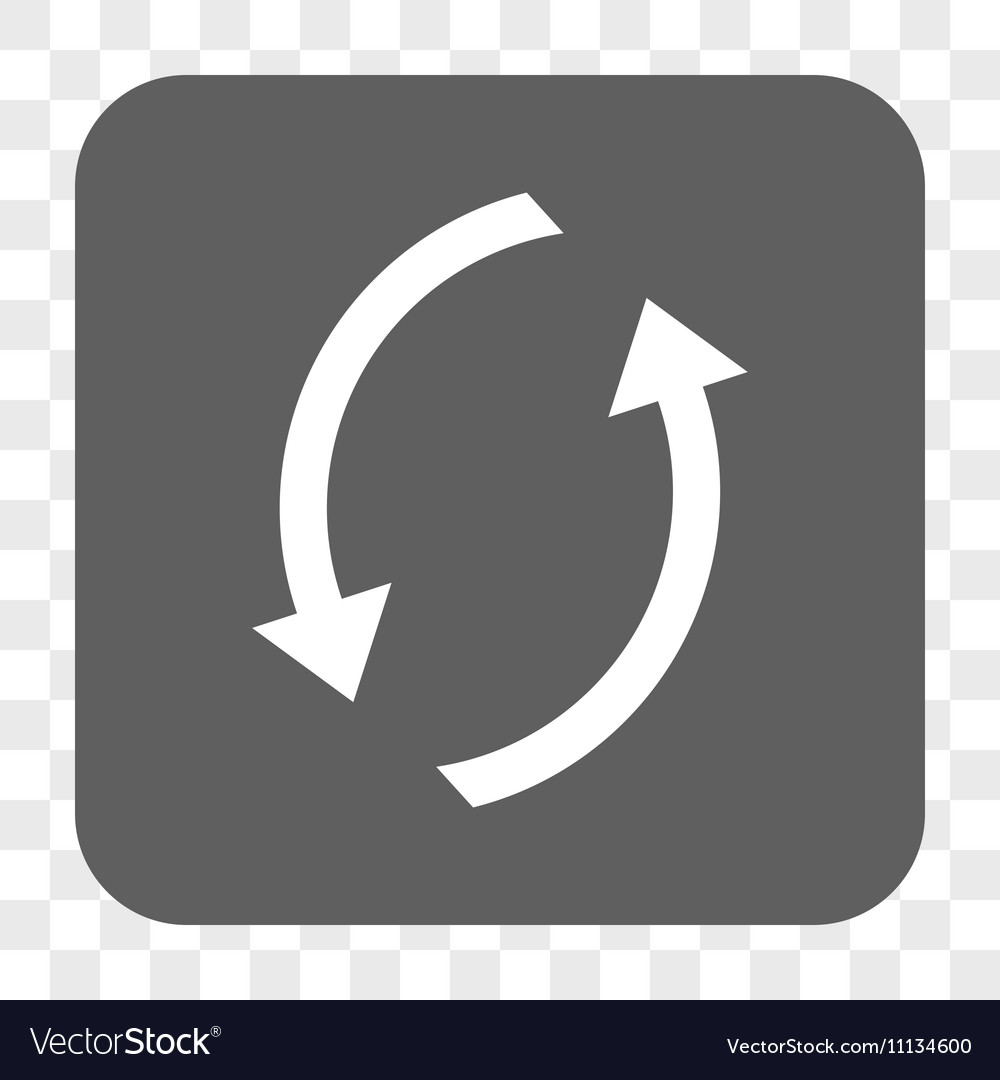 Refresh rounded square button