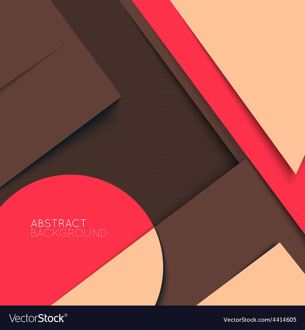 Abstract background multicolored shapes shadow